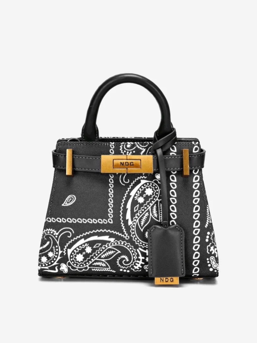 NDG Paris NWT black bandana 200MM bag